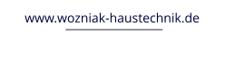 www.wozniak-haustechnik.de