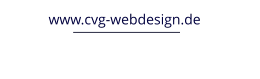 www.cvg-webdesign.de
