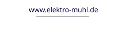 www.elektro-muhl.de