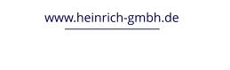 www.heinrich-gmbh.de