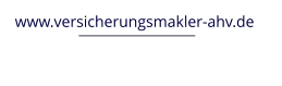 www.versicherungsmakler-ahv.de