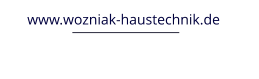 www.wozniak-haustechnik.de