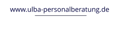 www.ulba-personalberatung.de