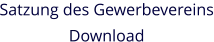 Satzung des Gewerbevereins Download